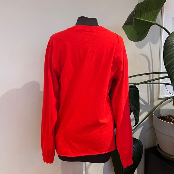 Lawai’a Krew Hawaiian red and yellow long sleeve graphic shirt - Picture 3 of 5